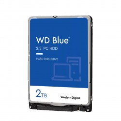 Ổ cứng HDD Laptop WD 2TB Blue 2.5 inch, 5400RPM, SATA, 128MB Cache (WD20SPZX)
