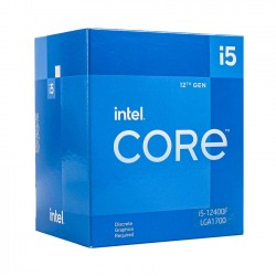 CPU Intel Core i5-12400F (UPTO 4.4GHZ, 6 NHÂN 12 LUỒNG, 18MB CACHE, 65W) - SOCKET INTEL LGA 1700)-(BOX NK)