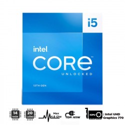 CPU Intel Core i5-13500 (UP TO 4.8GHZ, 14 NHÂN 20 LUỒNG, 24MB CACHE, 65W) - SOCKET INTEL LGA 1700/RAPTOR LAKE)-(BOX NK)