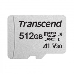 Thẻ nhớ Transcend 512GB UHS-I MicroSD 300S Class 10, U3, A1, V30, 4K (TS512GUSD300S-A)
