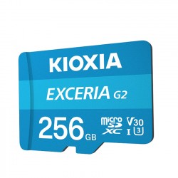 Thẻ nhớ Kioxia 256GB MicroSDXC Exceria G2 UHS-I C10 U3 (LMEX2L256GG4)