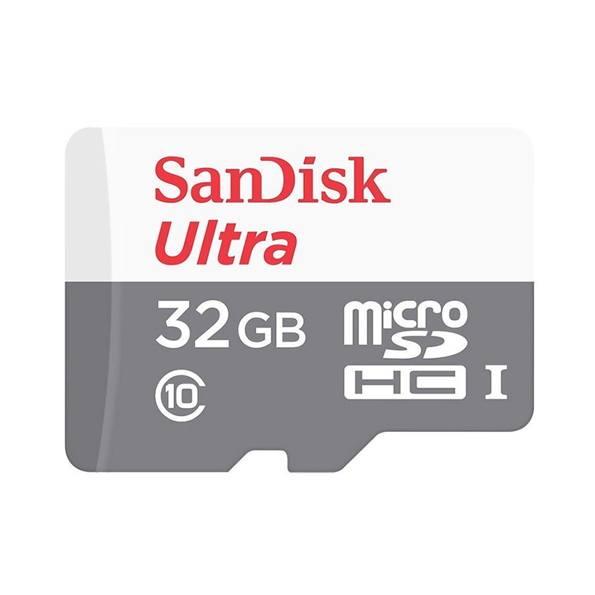Thẻ nhớ SanDisk 32GB micro SD Ultra Class 10 | HACOM