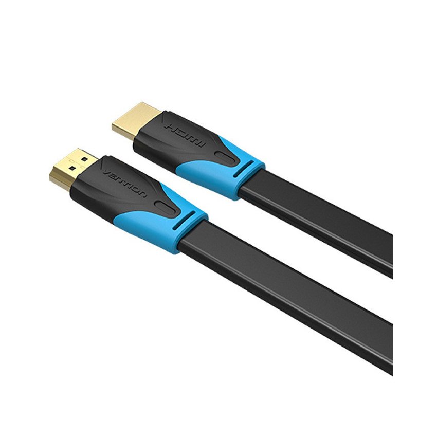 Cáp HDMI 1.5m Vention VAA-B02-L150, dẹt, chuẩn 1.4