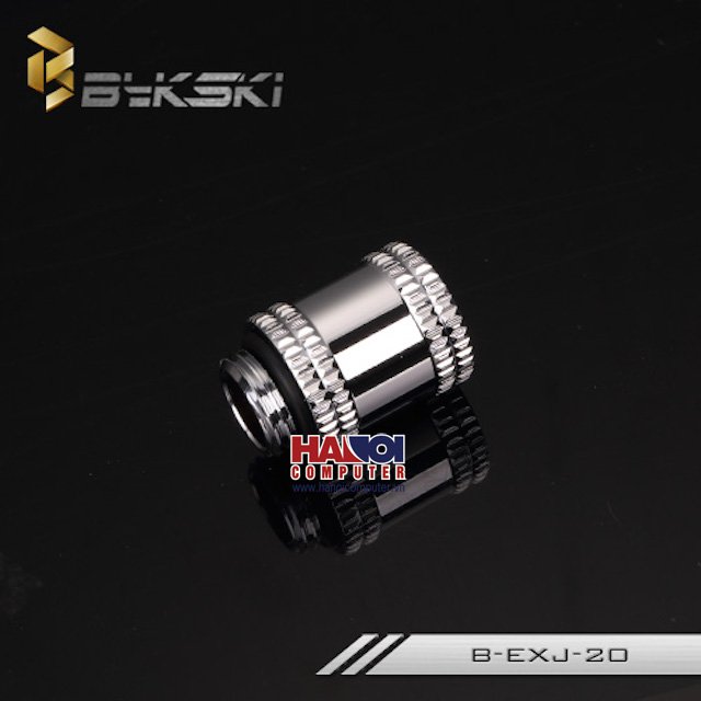 Fitting Bykski Extend 20mm Male - Female Silver Shining 1