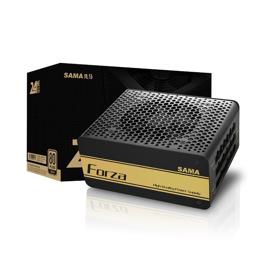 Nguồn SAMA FORZA 750W(80 Plus  Gold/Full Modular/ATX/Màu Đen) - Hình 2