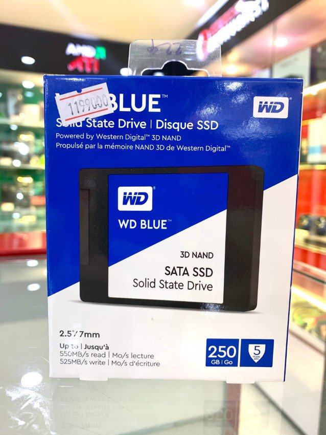 Ổ cứng SSD WD Blue 250GB SATA