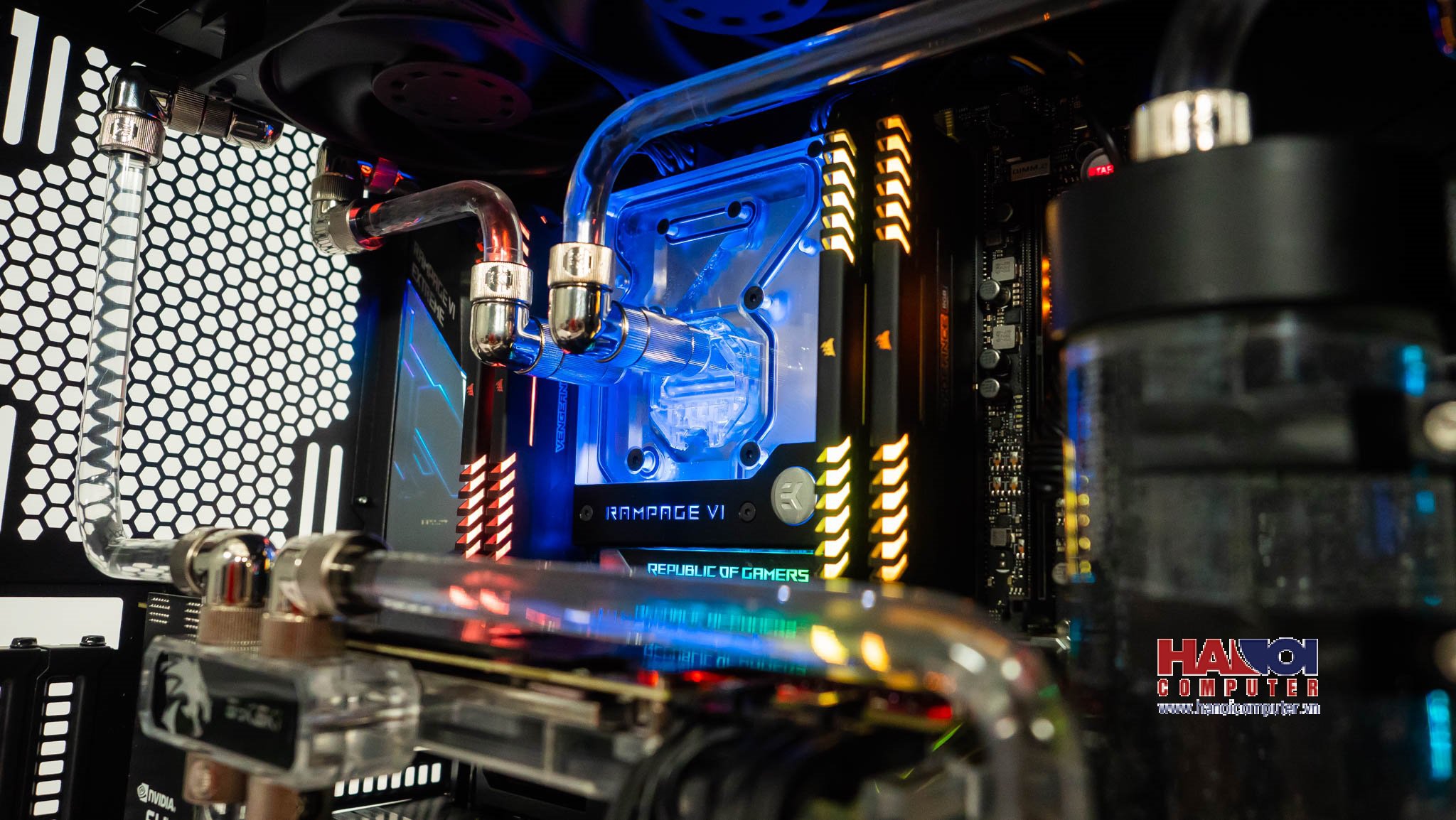 Trọn bộ tản nhiệt nước PC Cooler Master H500P  (Lắp ráp theo yêu cầu) - Hình 5