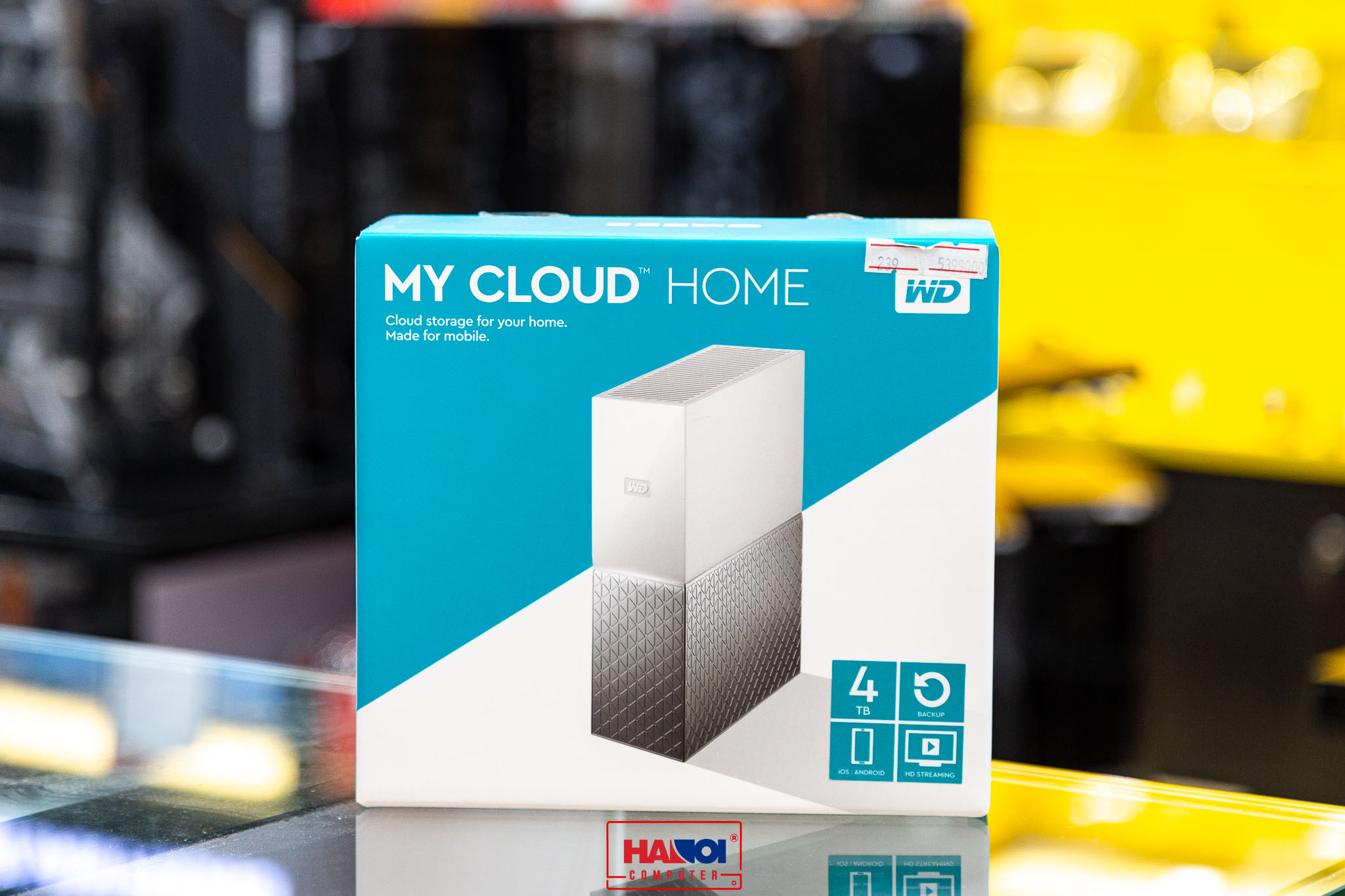 Ổ Cứng Di Động WD My Cloud 4TB Home 3.5 inch USB 3.0