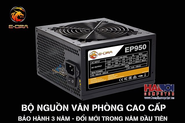 Nguồn E-Dra EP950 550W ( Màu Đen ) - Hình 2