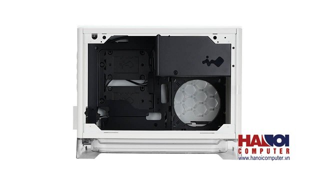 Vỏ Case InWin A1 White Qi Charger - Full Side Tempered Glass Mini-ITX Tower Trắng - Hình 6