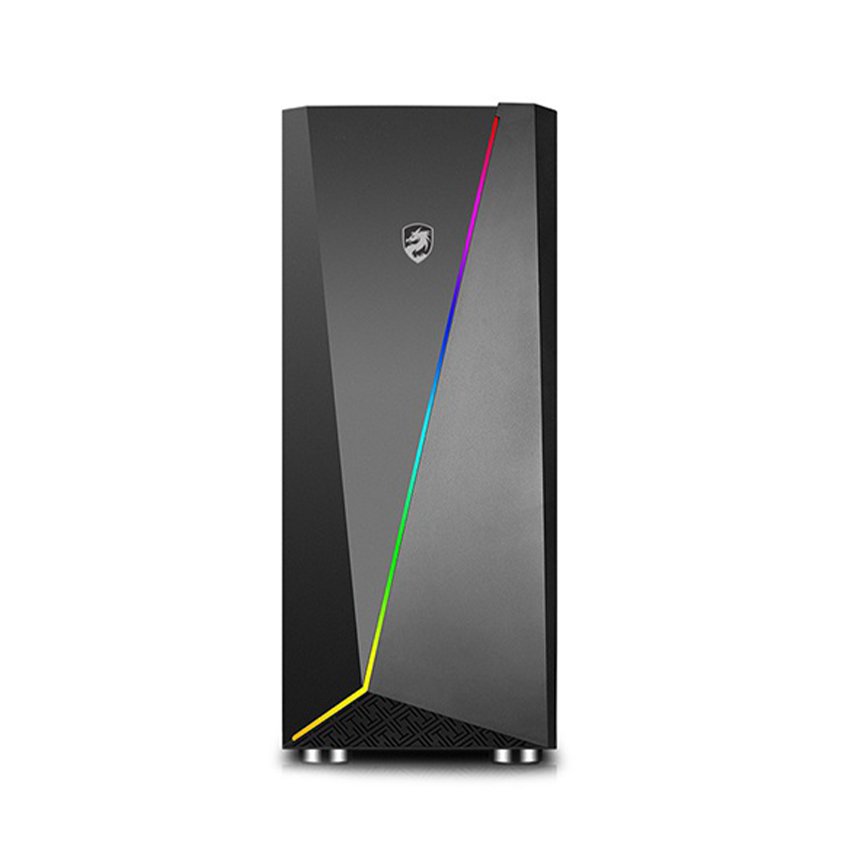 Vỏ Case Vitra Nefertiti X9 3Ring RGB  (Mid Tower/Màu Đen) - Hình 3