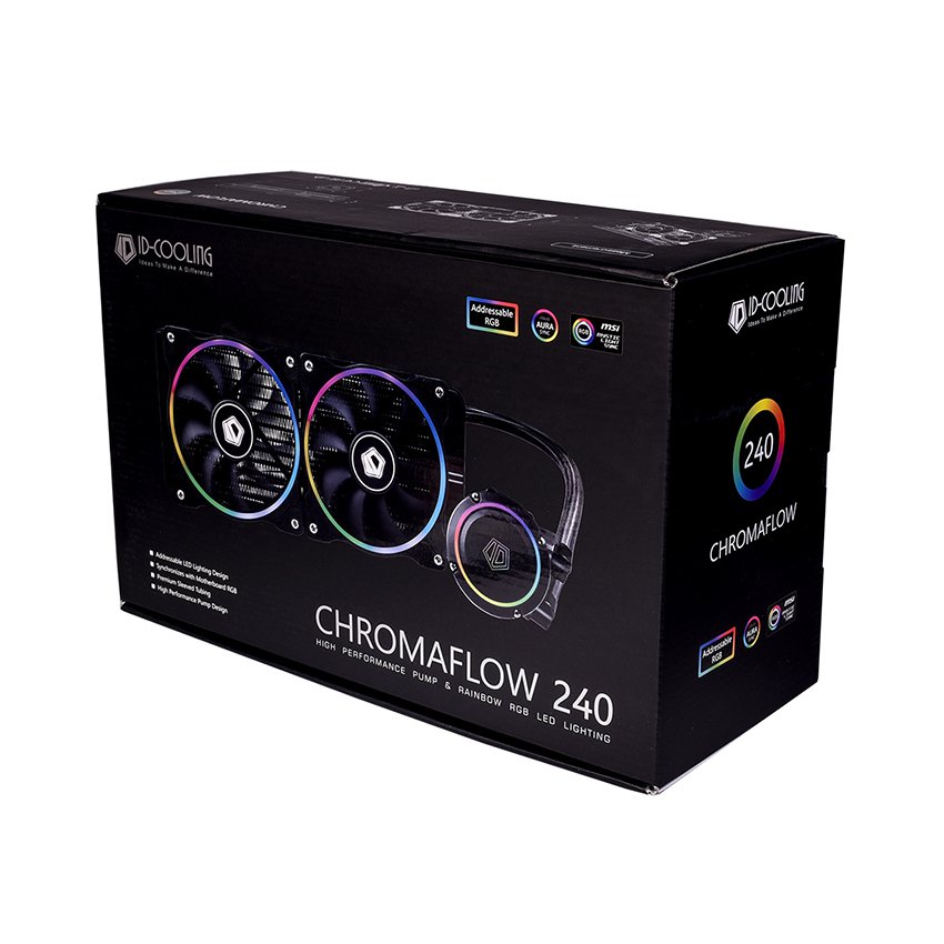 Tản nhiệt nước ID Cooling ChromaFlow 240RGB - Hình 6