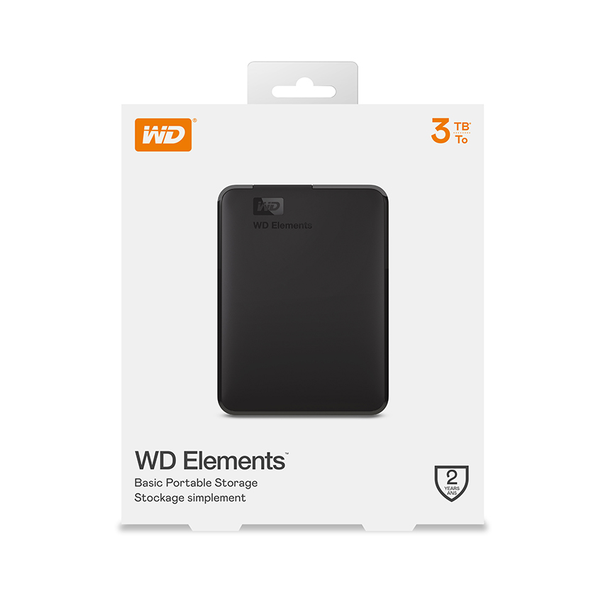 Ổ Cứng Di Động WD Element 3TB 2.5 inch USB 3.0