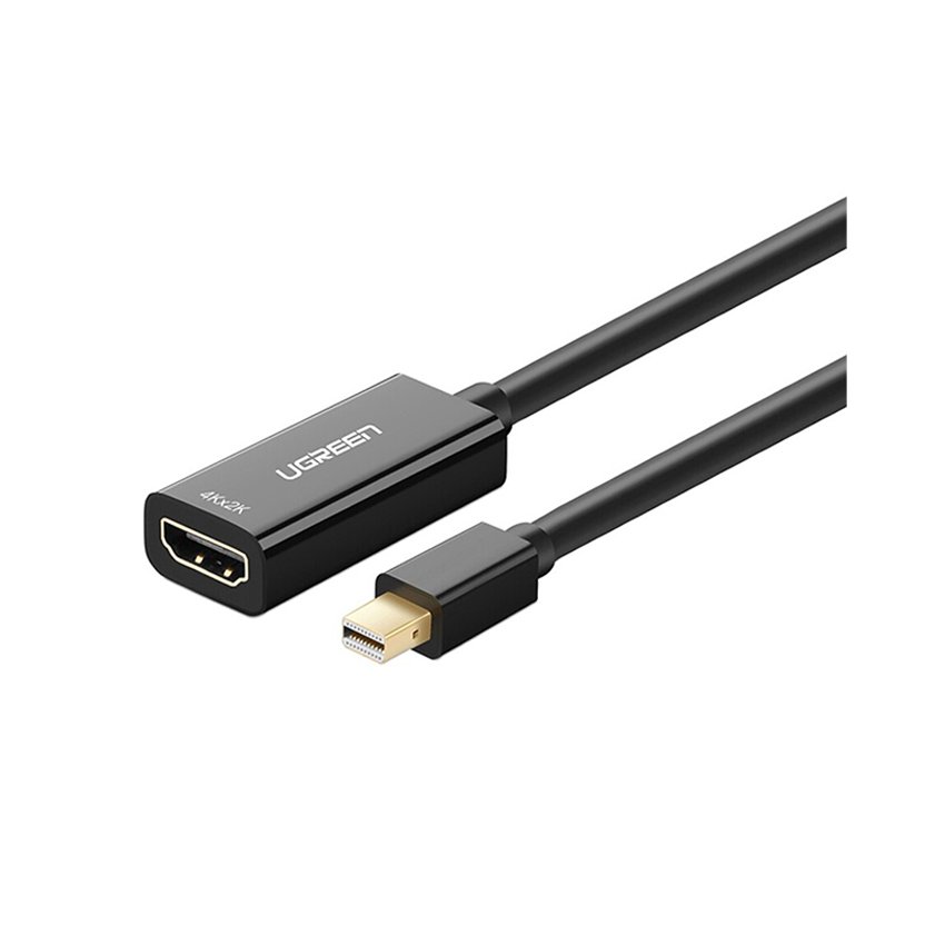 Cáp chuyển đổi từ Mini Displayport sang HDMI 15cm Ugreen 40360 hỗ trợ 4Kx2K