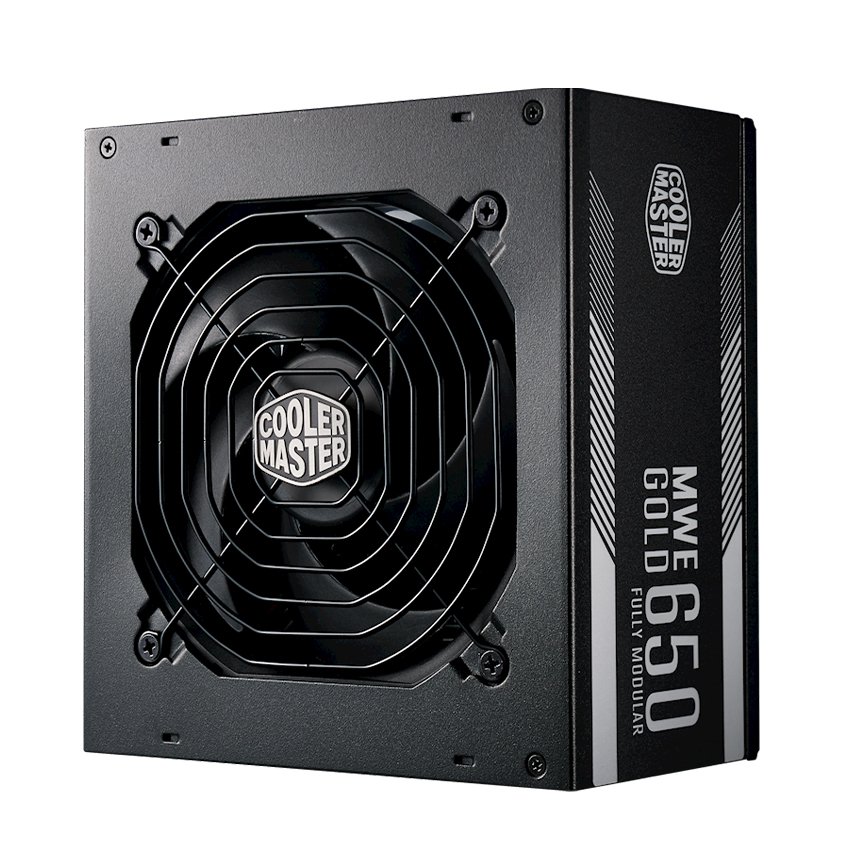 Nguồn Cooler Master MWE Gold 650 (80 Plus  Gold Full Modular/Màu Đen)