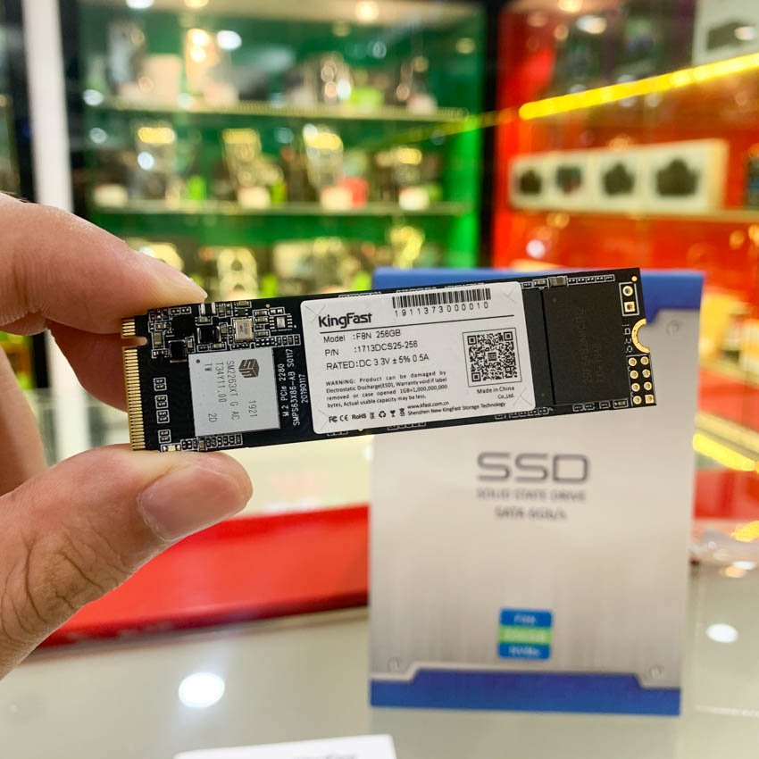 Ổ cứng SSD KINGFAST F8N 256GB M.2 2280 PCIe NVMe Gen 3x4