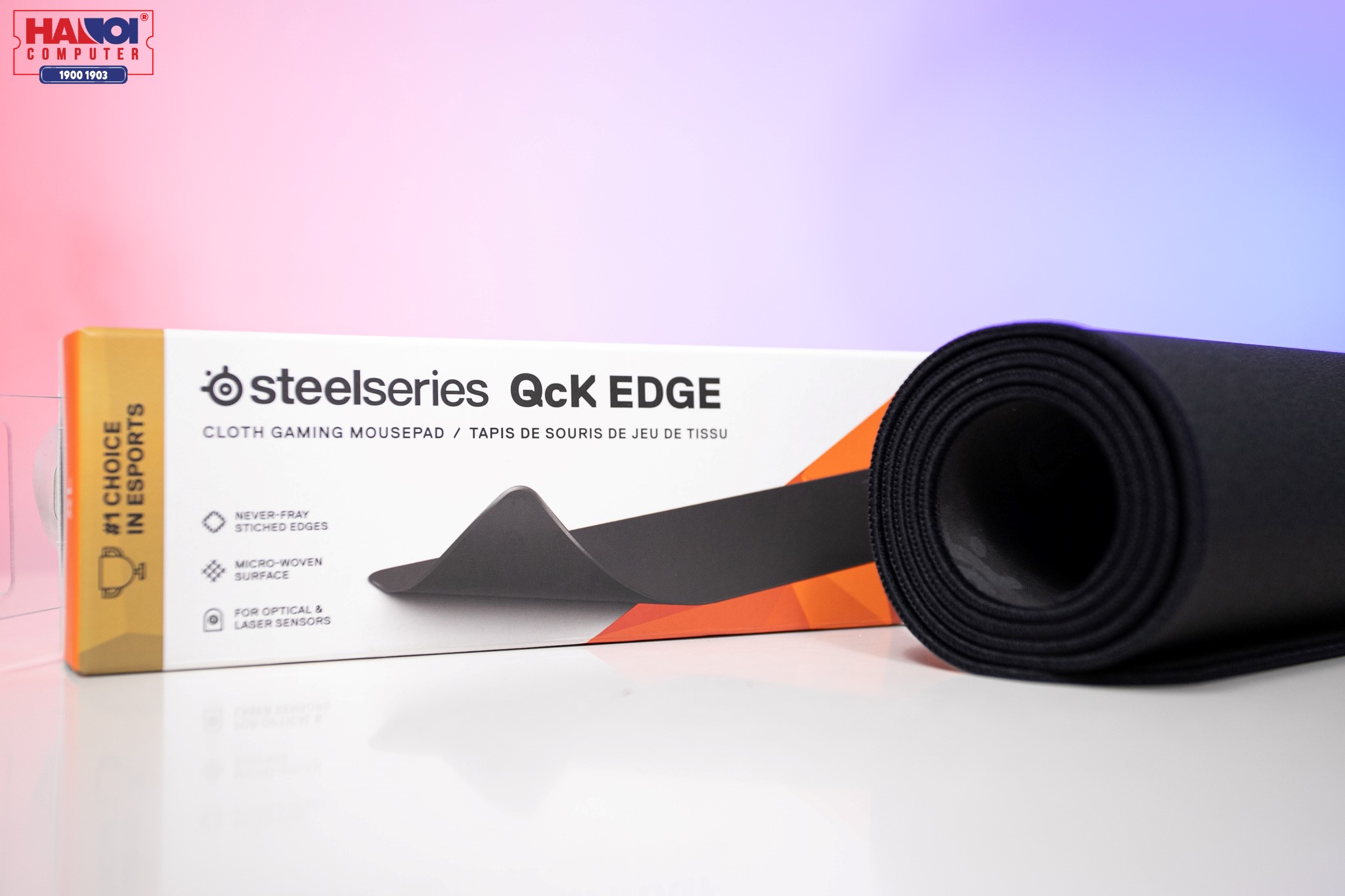 Bàn di chuột SteelSeries QCK Edge XL 63824 (300 x 900 x 2mm)