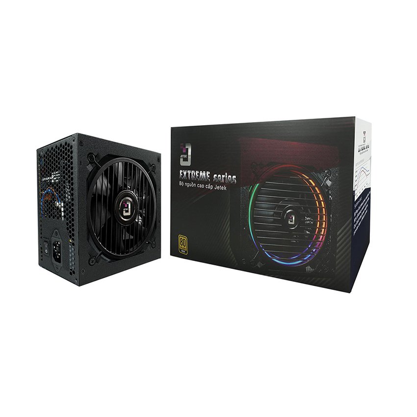 Nguồn Jetek E700 750W (Màu Đen) - Hình 3