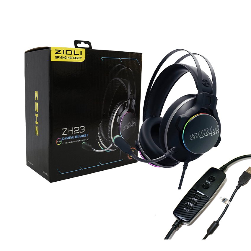 Tai nghe Gaming ZIDLI ZH23 7.1 LED RGB USB 1