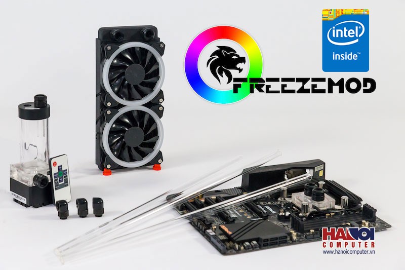 Tản nhiệt nước Custom Freezemod Elite RGB kit ( LGA 115x ) - Tray