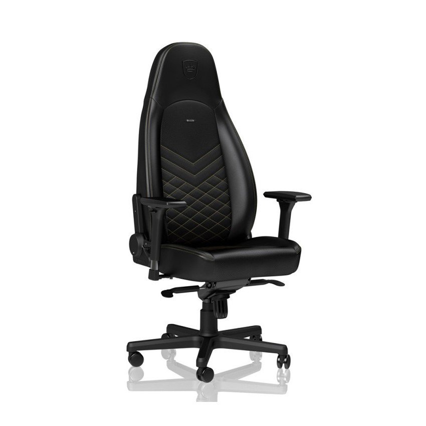 Ghế Gamer Noblechairs ICON Series - Black/Gold (Ultimate Chair Germany)