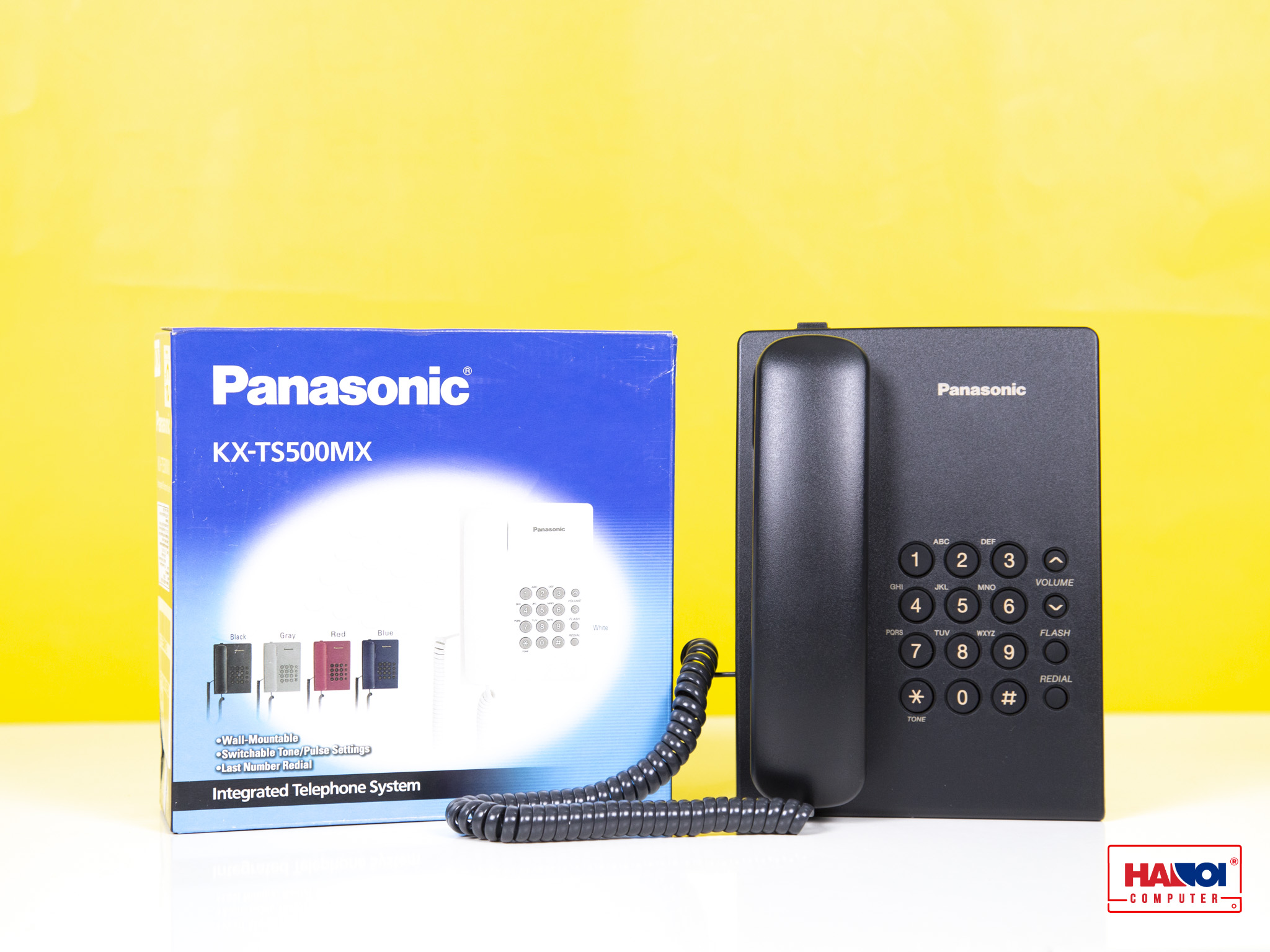 Máy Điện Thoại Panasonic KX-TS500 - Màu Đen Ảnh 1