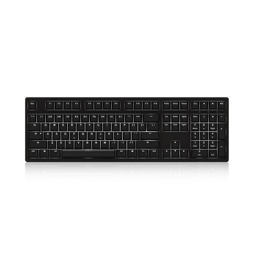 Ban Phim Cơ Akko 3108s Black Led White Cherry Mx Red Switch