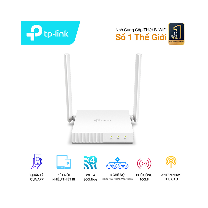 Bộ phát wifi TP-Link TL-WR844N Wireless N300Mbps