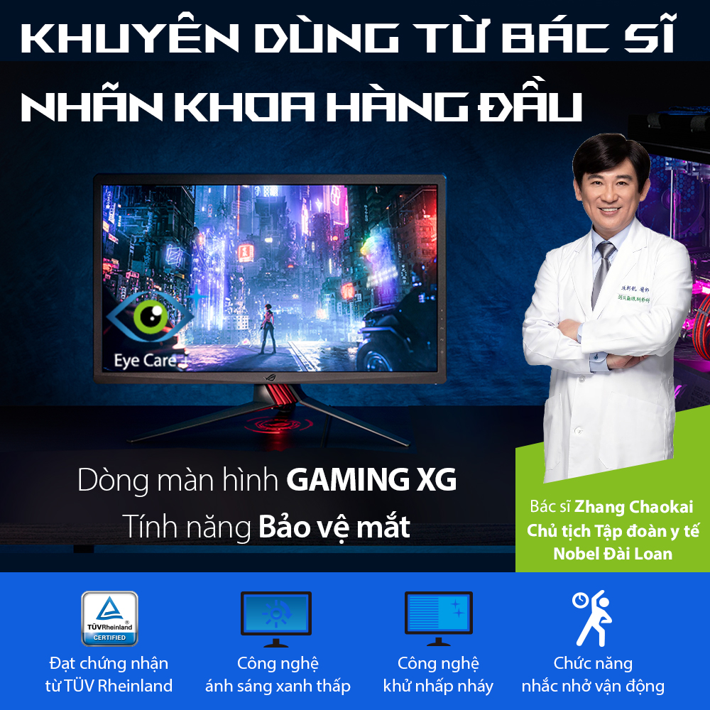 Màn hình Gaming ASUS ROG Strix XG279Q (27inch/QHD/IPS/170Hz/1ms)