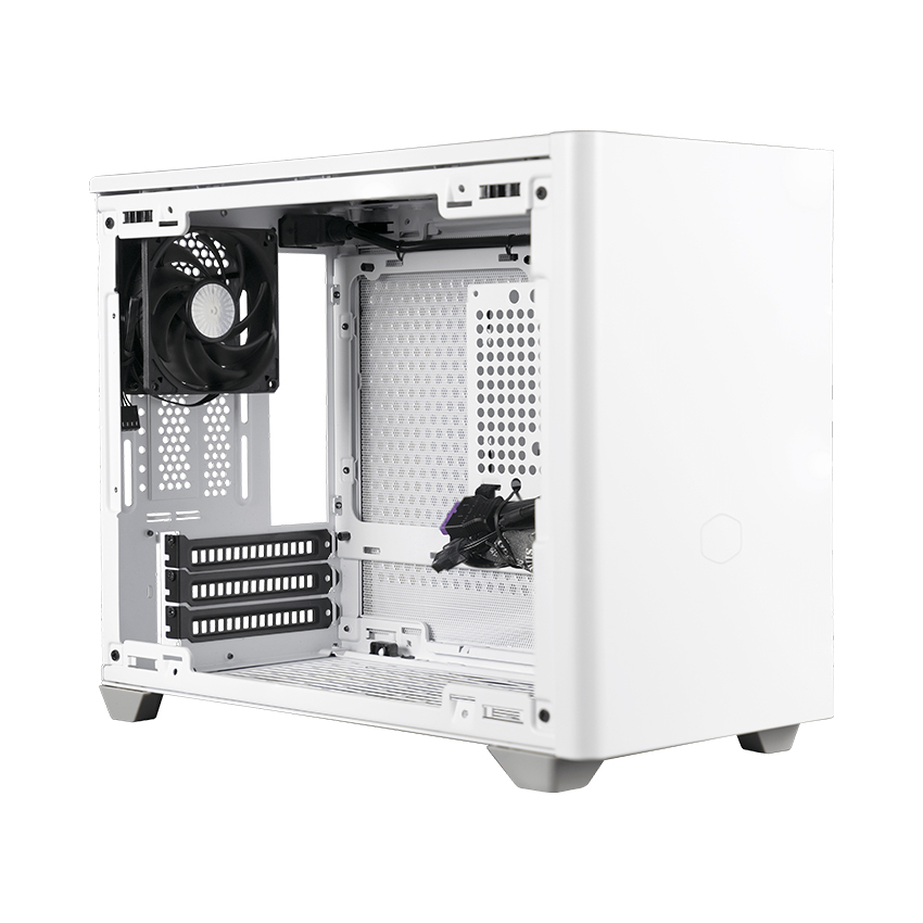 Vỏ case Cooler Master MasterBox NR200P White (Mini ITX Tower/ Trắng)
