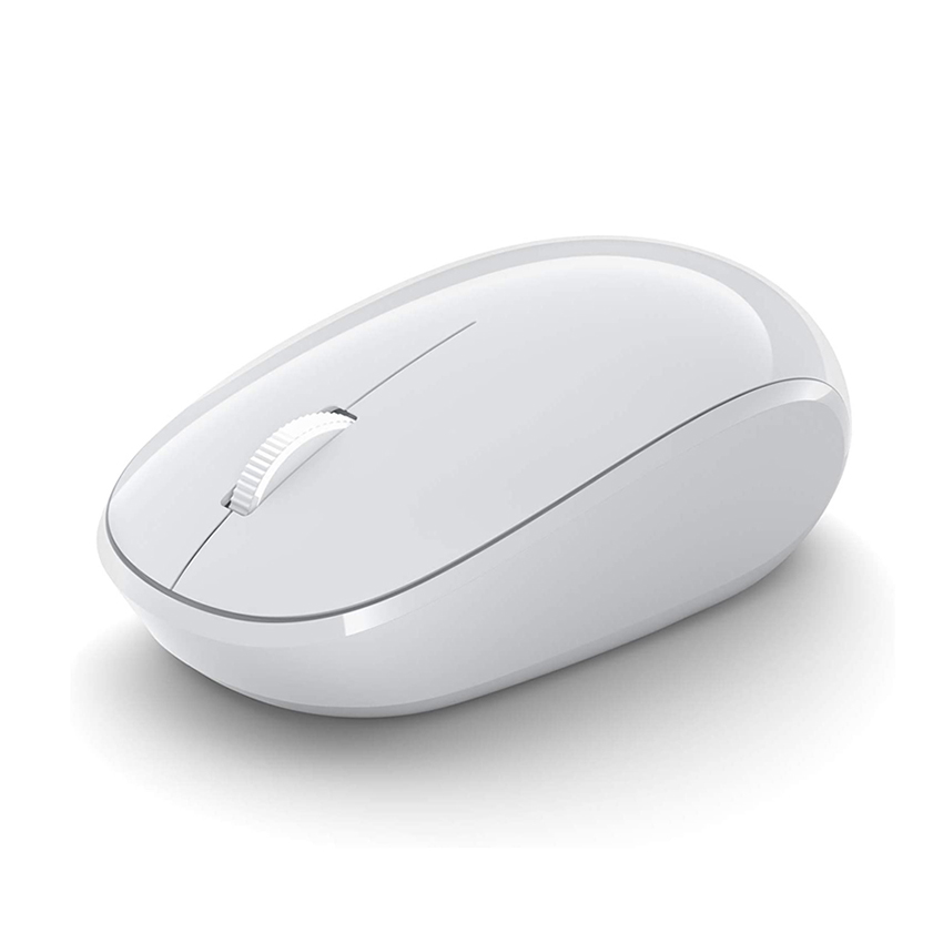 Chuột không dây Microsoft Bluetooth Mouse (màu xám trắng) (RJN-00065) cho cảm giác sử dụng thoải mái