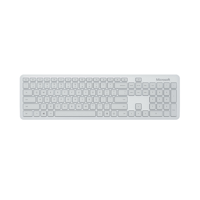 Bộ bàn phím chuột không dây Microsoft Bluetooth (màu xám) (QHG-00047)