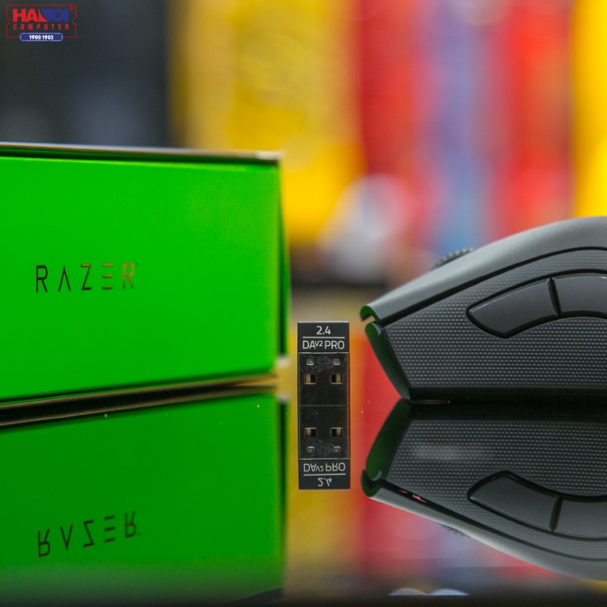 Chuột không dây Razer DeathAdder V2 Pro (RZ01-03350100-R3A1) (USB/RGB/Black)