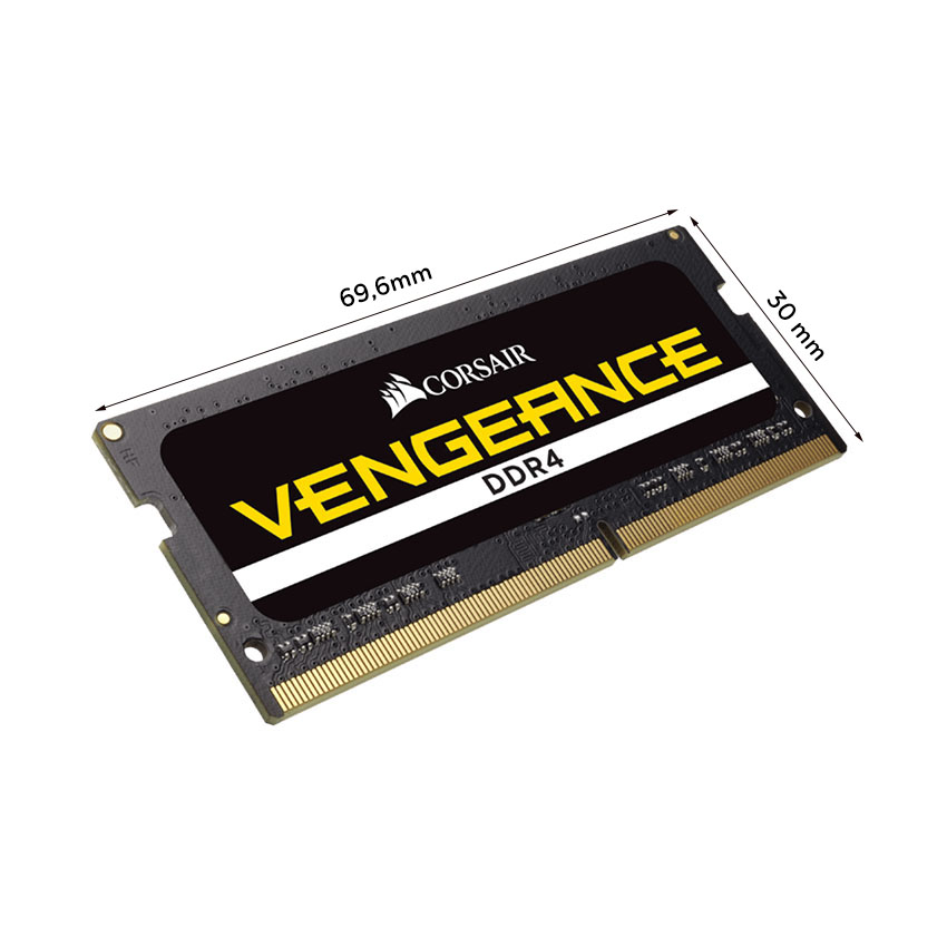Ram Laptop Corsair Vengeance (CMSX4GX4M1A2400C16) 4GB (1x4GB) DDR4 2400MHz