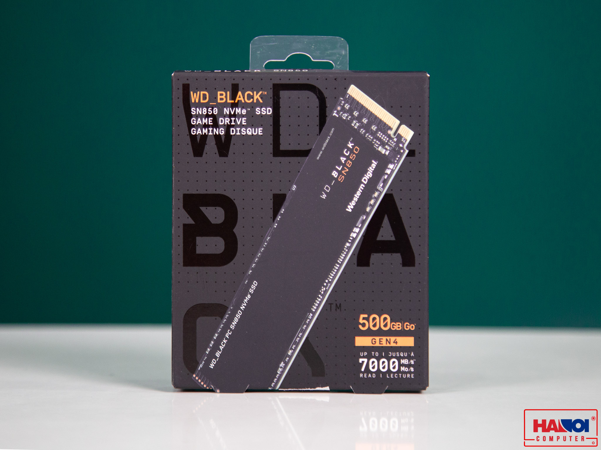 Ổ cứng SSD WD SN850 Black 500GB M.2 2280 PCIe NVMe 4x4