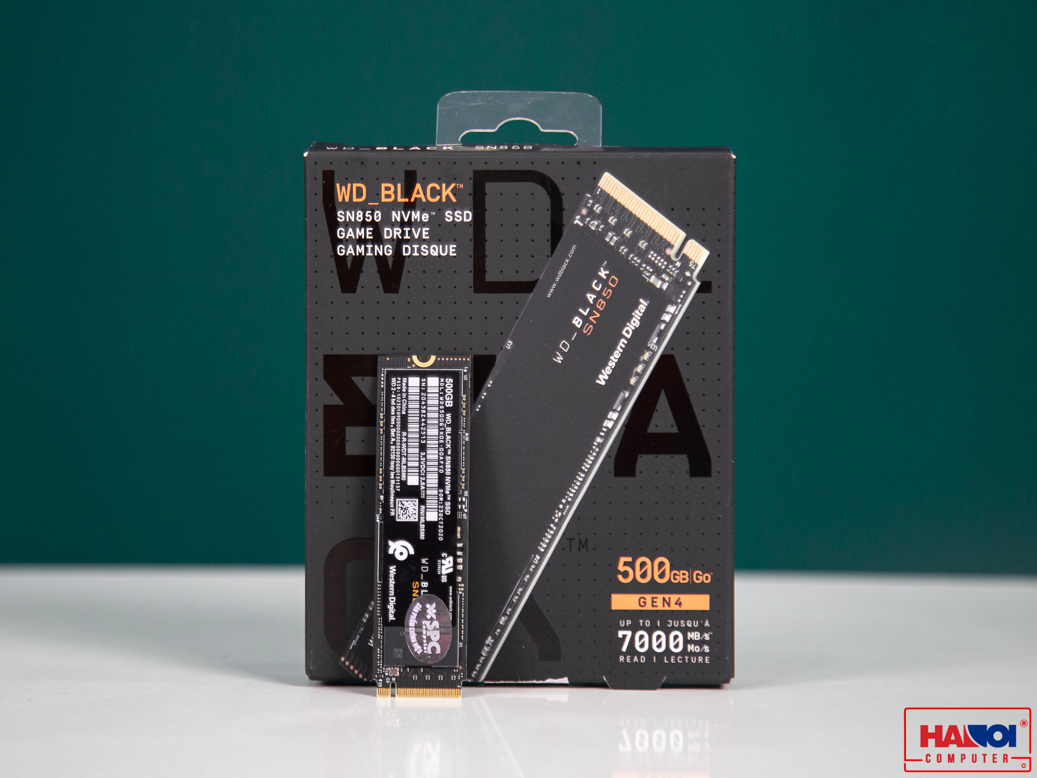 Ổ cứng SSD WD SN850 Black 500GB M.2 2280 PCIe NVMe 4x4