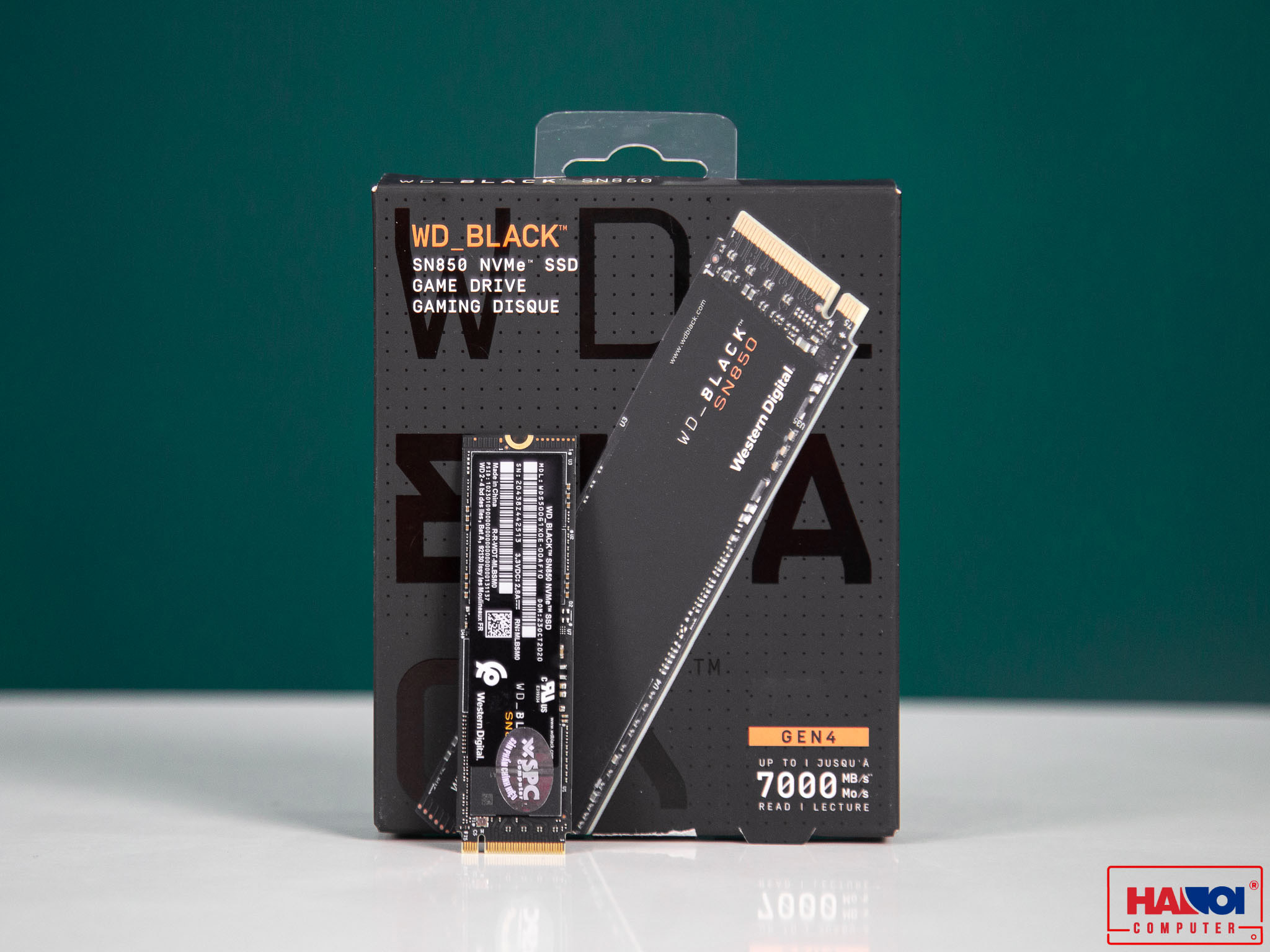 Ổ cứng SSD WD SN850 Black 1TB M.2 2280 PCIe NVMe 4x4
