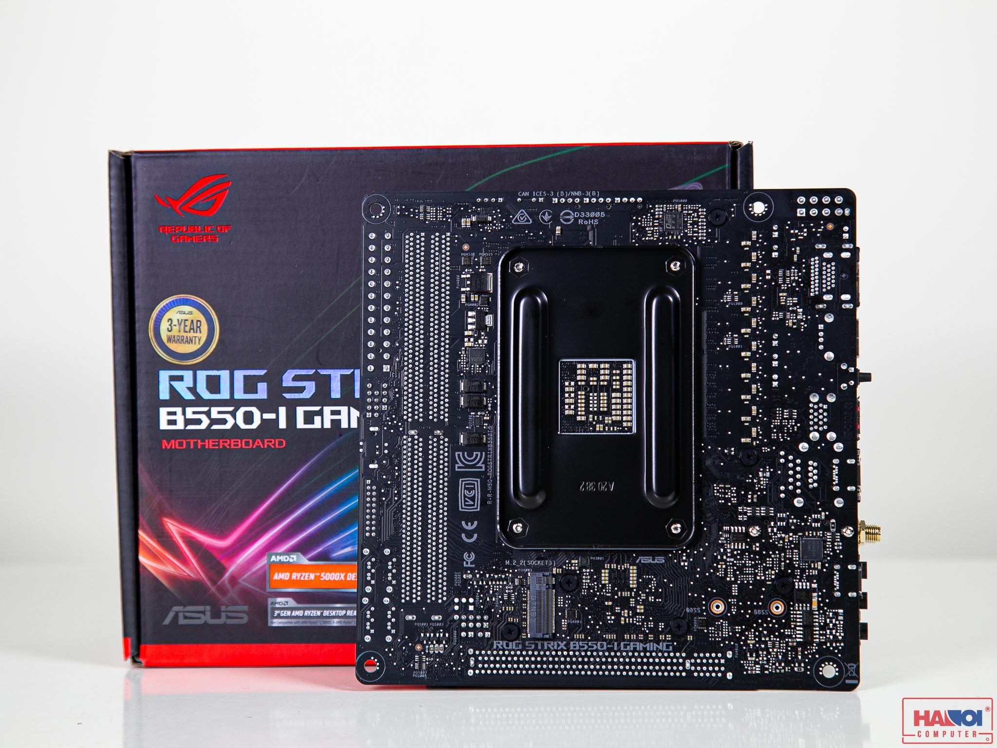 Mainboard ASUS ROG STRIX B550-I GAMING (AMD B550, Socket AM4, Mini-ITX, 2 khe RAM DRR4)