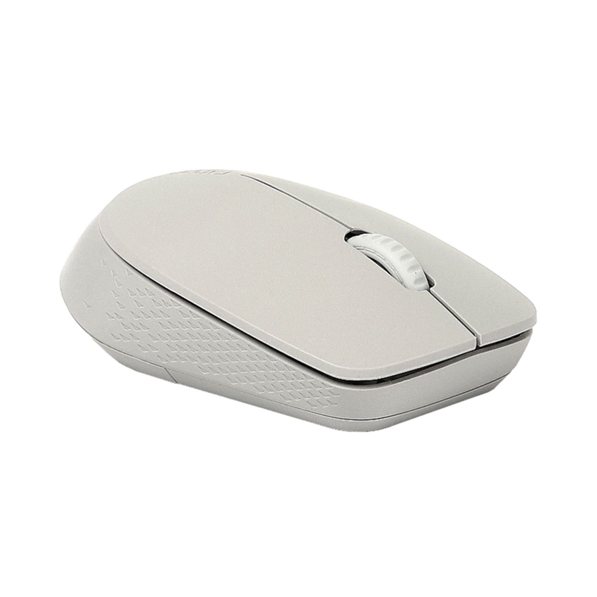Chuột không dây Rapoo M100 Silent màu Xám trắng (USB/Bluetooth)