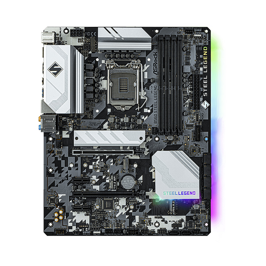 Mainboard ASROCK B560 STEEL LEGEND (Intel B560, Socket 1200, m-ATX, 4 khe Ram DDR4)