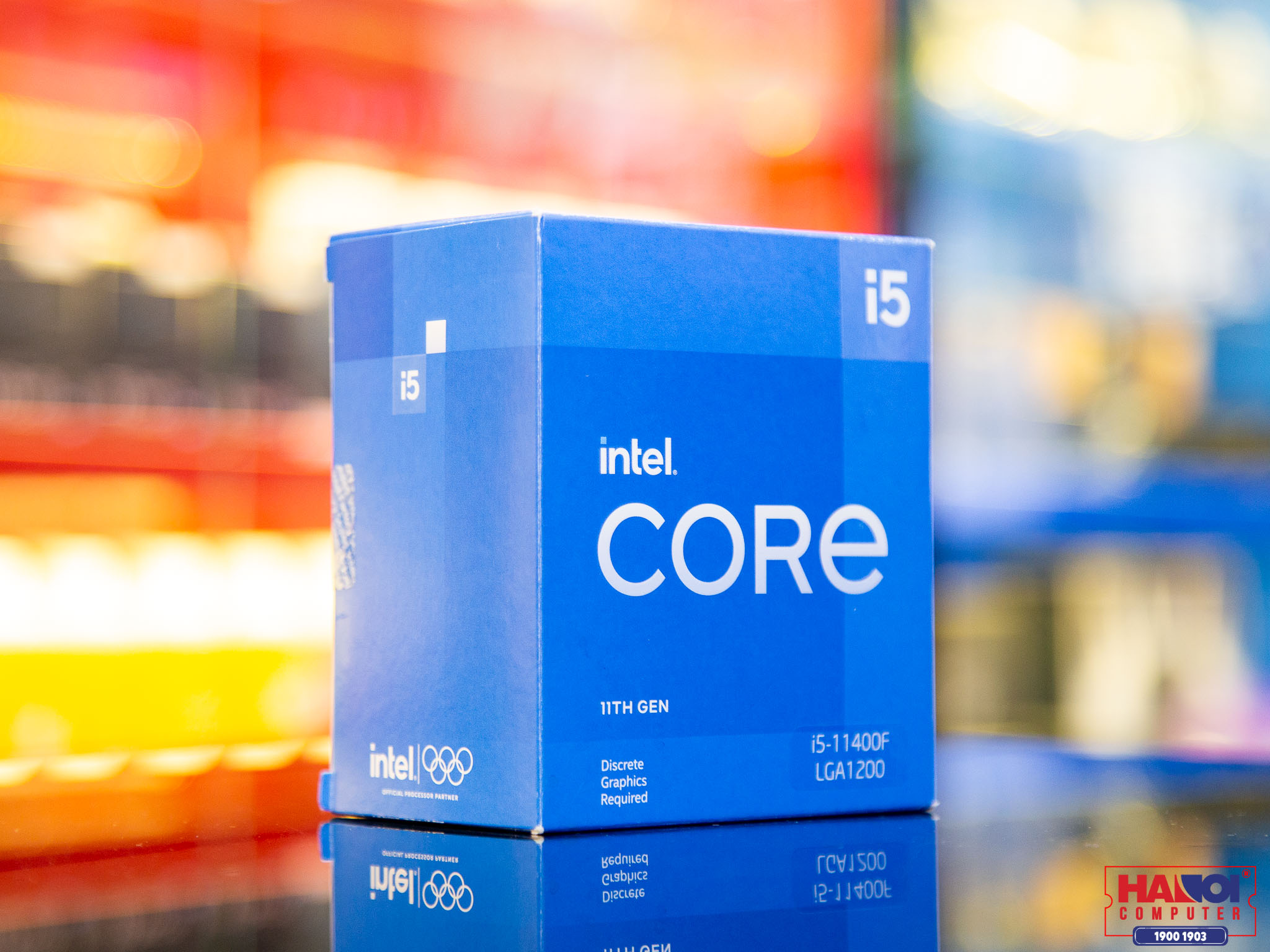 CPU Intel Core i5-11400F (2.6GHz turbo up to 4.4Ghz, 6 nhân 12 luồng,