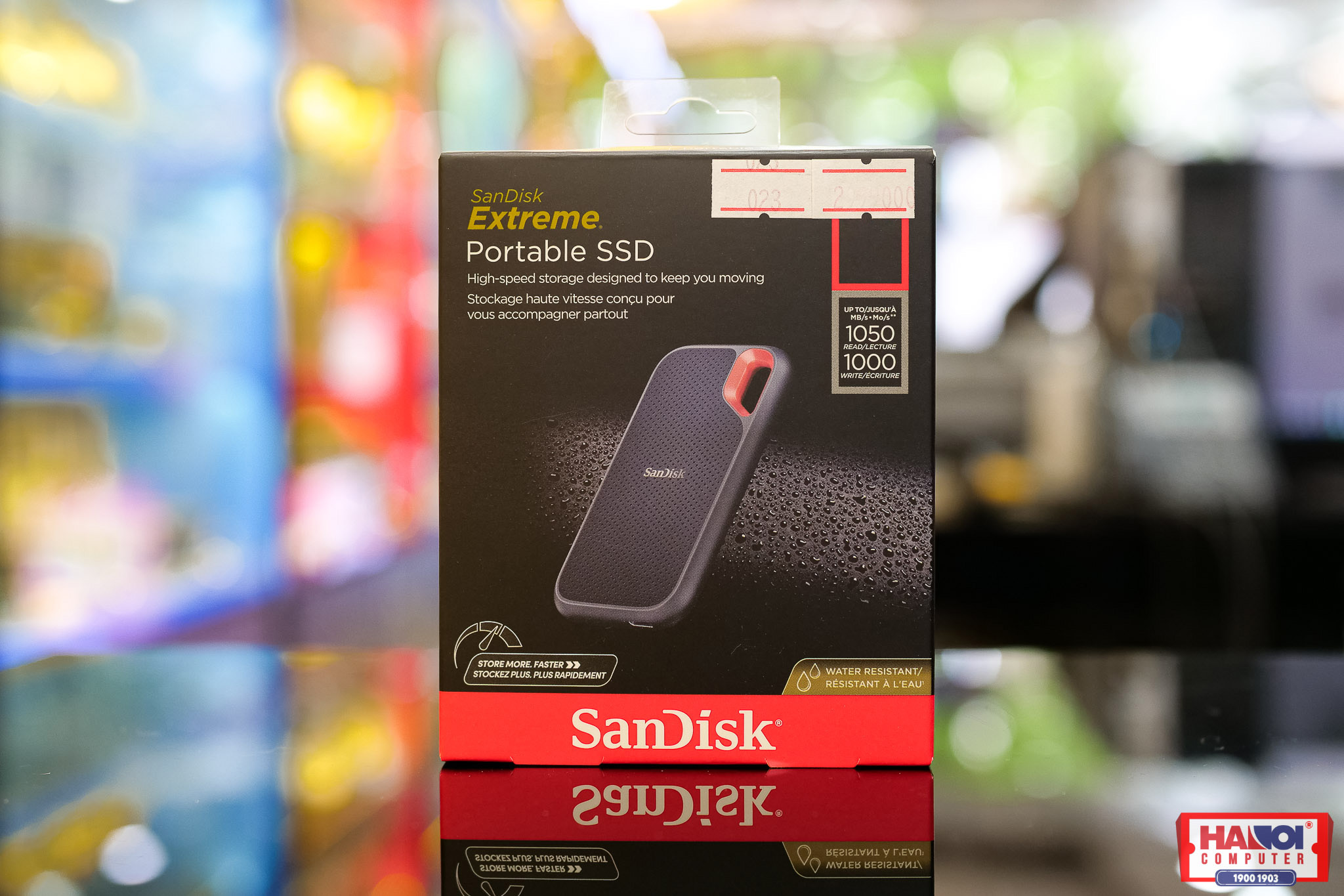 Ổ cứng gắn ngoài SSD 2TB Sandisk Extreme Portable SDSSDE61-2T00-G25