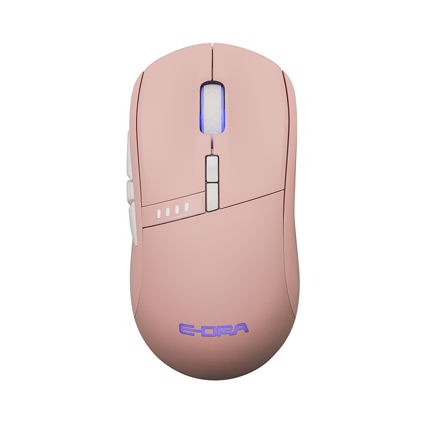Chuột Không dây EDra EM620W Hồng (USB/RGB/Avago3325/Huano sw)