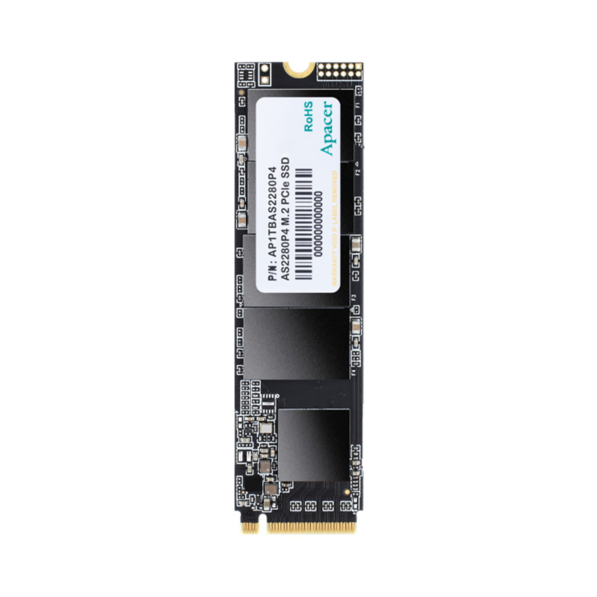 Ổ cứng SSD Apacer AS2280P4 256GB PCIe NVMe 3x4 (Đọc 3000Mb/s - Ghi  2000Mb/s) - (AP256GAS2280P4-1) chính hãng