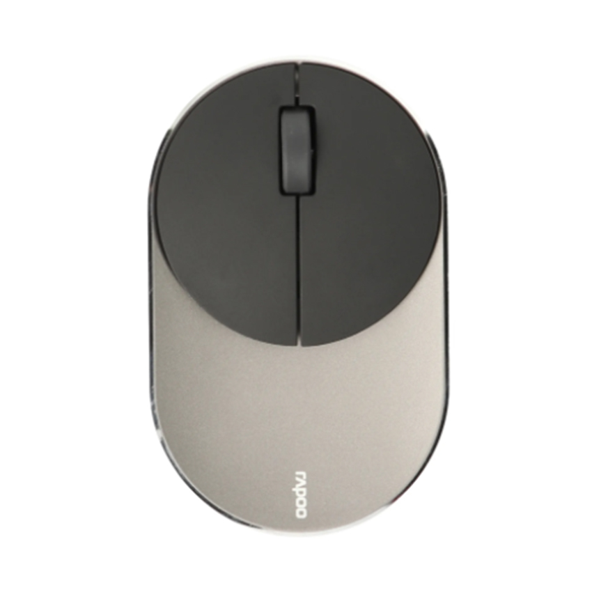 Chuột không dây Rapoo M600 Silent màu xám đen (USB/Bluetooth)