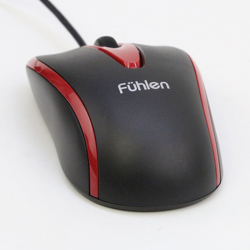 Chuột Fuhlen L102 (USB/đen đỏ)