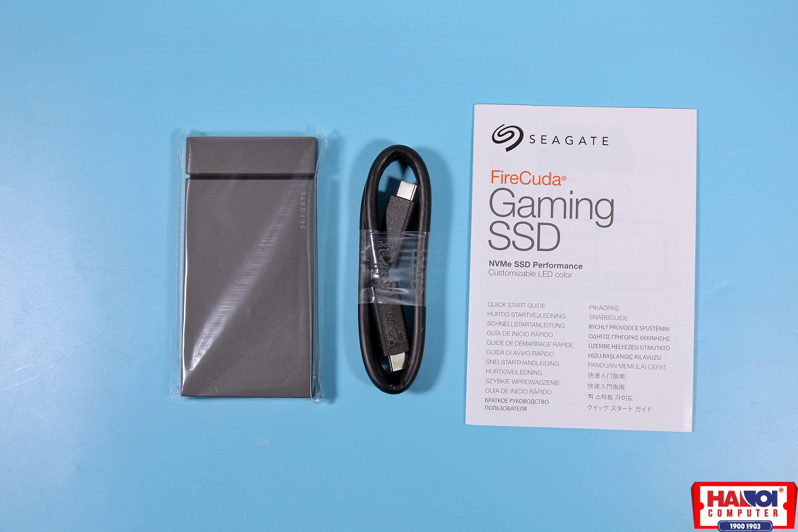 Ổ cứng gắn ngoài SSD 500GB USB-C 2.5 inch Seagate Firecuda Gaming Đen - STJP500400