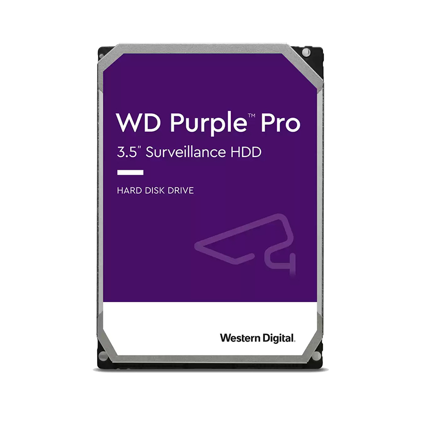 Ổ cứng HDD WD Purple Pro 12TB 3.5 inch, 7200RPM,SATA, 256MB Cache (WD121PURP)