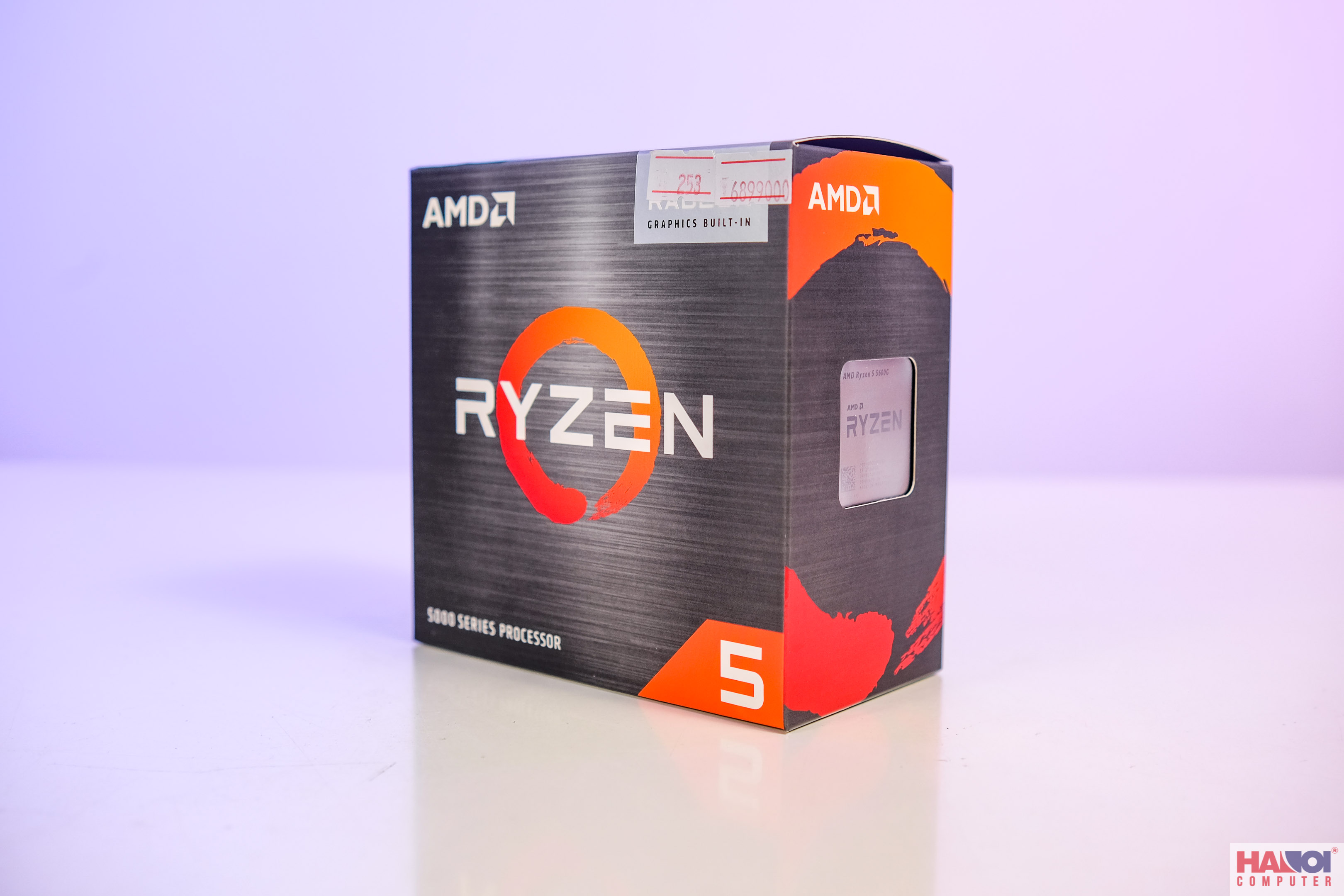 CPU AMD Ryzen 5 5600G (3.9GHz Upto 4.4GHz / 19MB / 6 Cores, 12 Threads / 65W / Socket AM4)