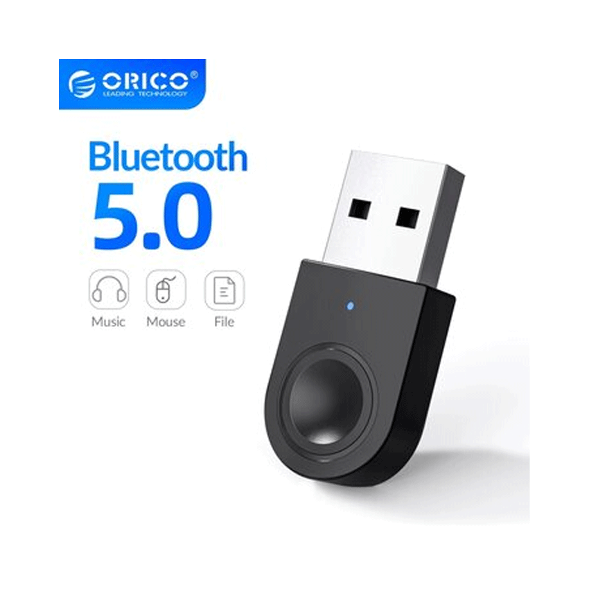 USB Bluetooth 5.0 ORICO BTA-608 (Đen/Trắng)
